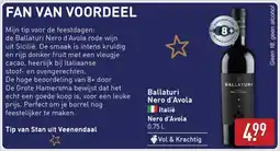 ALDI Ballaturi Nero d'Avola aanbieding