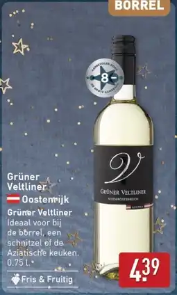 ALDI Grüner Veltliner aanbieding