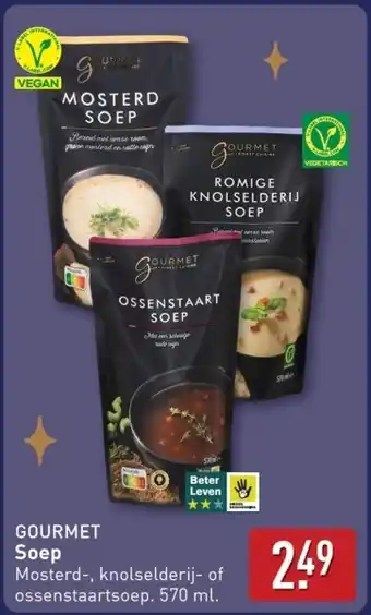 ALDI Gourmet Soep aanbieding