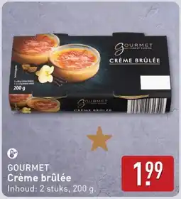 ALDI Gourmet Crème brûlée aanbieding