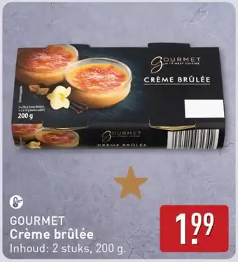 ALDI Gourmet Crème brûlée aanbieding