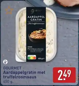 ALDI Gourmet Aardappelgratin met truffelroomsaus aanbieding