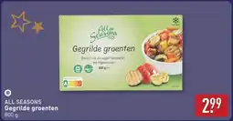 ALDI All seasons Gegrilde groenten aanbieding