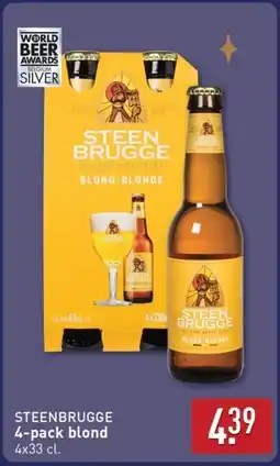 ALDI Steenbrugge 4-pack blond aanbieding