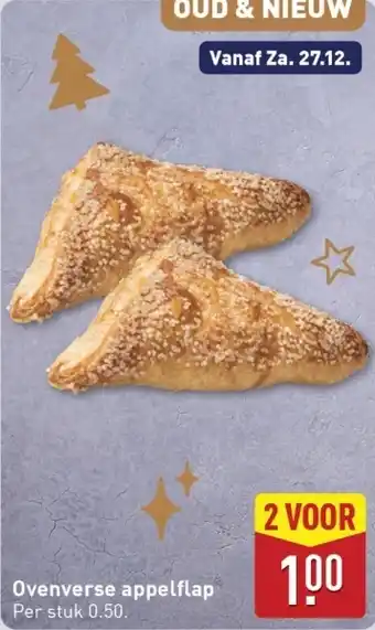 ALDI Ovenverse appelflap aanbieding