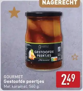 ALDI Gourmet Gestoofde peertjes aanbieding