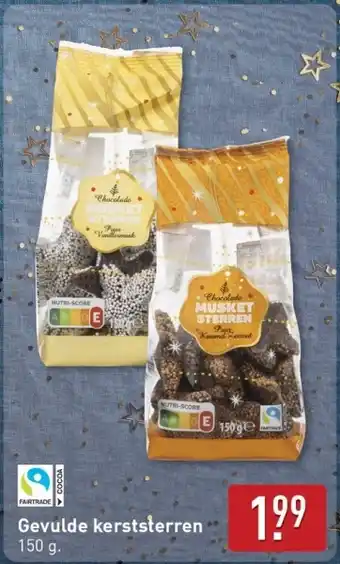 ALDI Gevulde kerststerren aanbieding