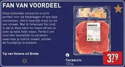 ALDI Carpaccio aanbieding