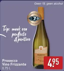 ALDI Prosecco Vino Frizzante aanbieding