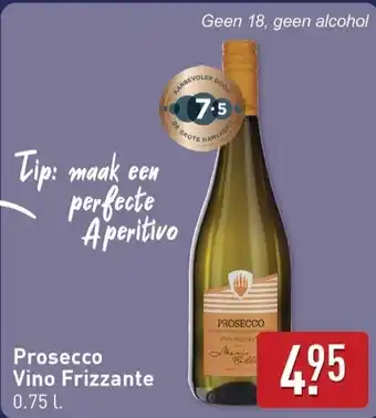 ALDI Prosecco Vino Frizzante aanbieding