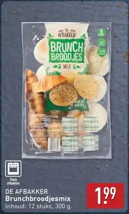 ALDI De afbakker Brunchbroodjesmix aanbieding