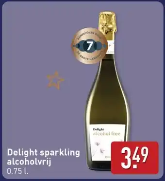 ALDI Delight sparkling alcoholvrij aanbieding