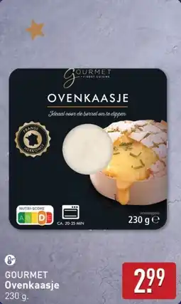 ALDI Gourmet Ovenkaasje aanbieding