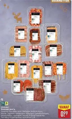 ALDI Gourmet Gourmet mini's aanbieding