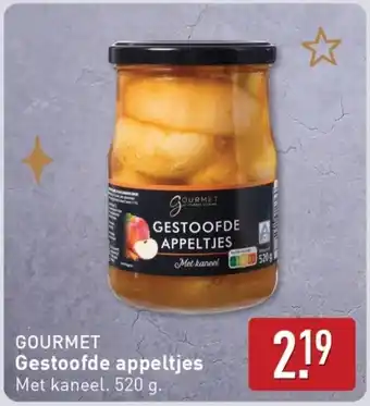 ALDI Gourmet Gestoofde appeltjes aanbieding