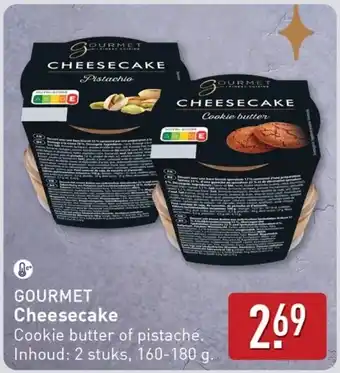 ALDI Gourmet Cheesecake aanbieding
