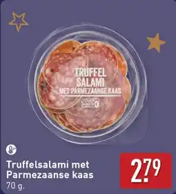 ALDI Truffelsalami met Parmezaanse kaas aanbieding