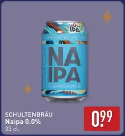 ALDI Schultenbräu Naipa 0.0% aanbieding