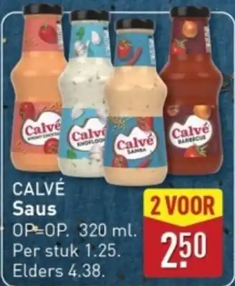 ALDI Calvé Saus aanbieding