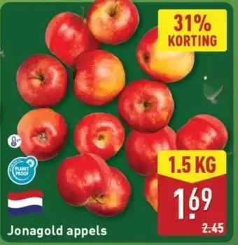 ALDI Jonagold Appels aanbieding