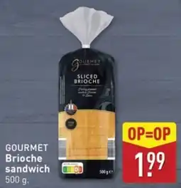ALDI Gourmet Brioche Sandwich aanbieding