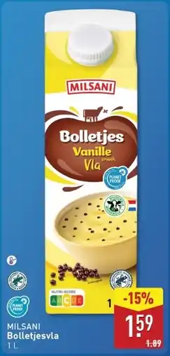 ALDI Milsani Bolletjesvla aanbieding