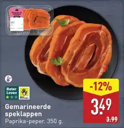 ALDI Gemarineerde Speklappen aanbieding