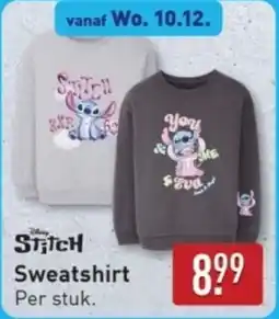 ALDI Stitch Sweatshirt aanbieding