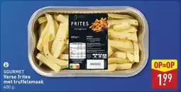 ALDI Gourmet Verse Frites met truffelsmaak aanbieding