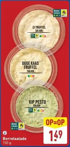 ALDI Borrelsalade aanbieding