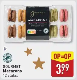 ALDI Gourmet Macarons aanbieding