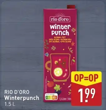 ALDI Rio d'Oro Winterpunch aanbieding