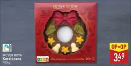 ALDI Moser Roth Kerstkrans aanbieding
