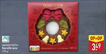 ALDI Moser Roth Kerstkrans aanbieding