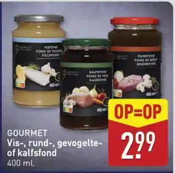 ALDI Gourmet Vis, rund, gevogelte of kalfsfond aanbieding