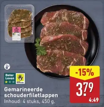 ALDI Gemarineerde Schouderfiletlappen aanbieding