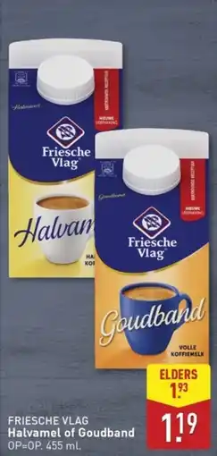 ALDI Friesche Vlag Halvamel of Goudband aanbieding