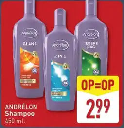 ALDI Andrélon Shampoo aanbieding