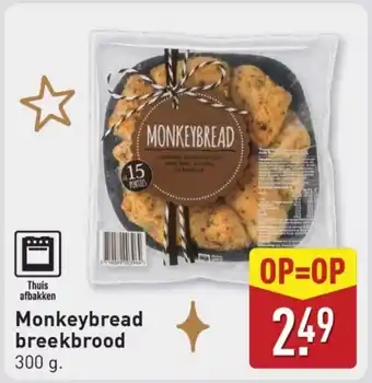 ALDI Monkeybread breekbrood aanbieding
