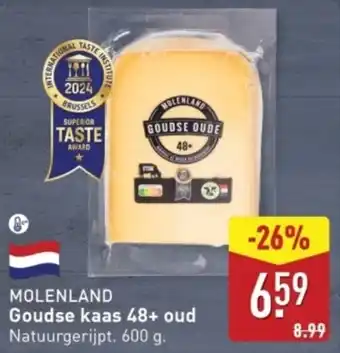 ALDI Molenland Goudse kaas 48+ oud aanbieding