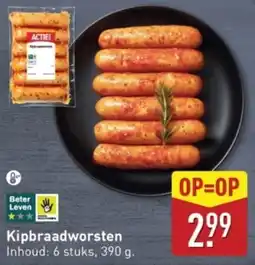 ALDI Kipbraadworsten aanbieding