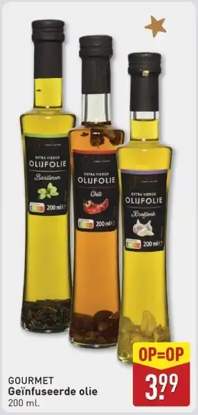 ALDI Gourmet Geïnfuseerde olie aanbieding