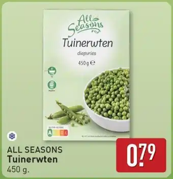 ALDI All Seasons Tuinerwten aanbieding