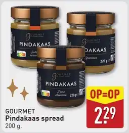 ALDI Gourmet Pindakaas spread aanbieding