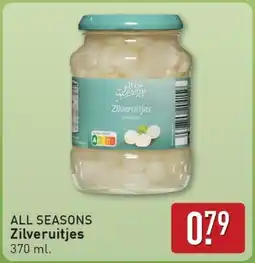 ALDI All Seasons Zilveruitjes aanbieding
