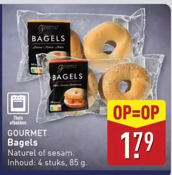 ALDI Gourmet Bagels aanbieding