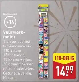 ALDI Vuurwerkmeter aanbieding