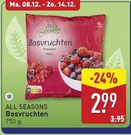 ALDI All Seasons Bosvruchten aanbieding