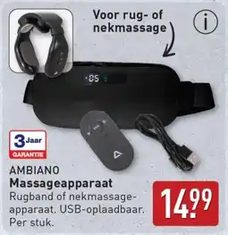 ALDI Ambiano Massageapparaat aanbieding