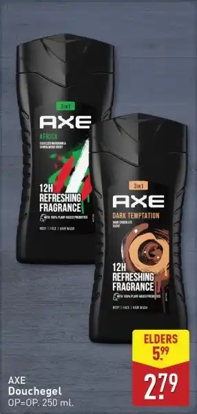 ALDI Axe Douchegel aanbieding